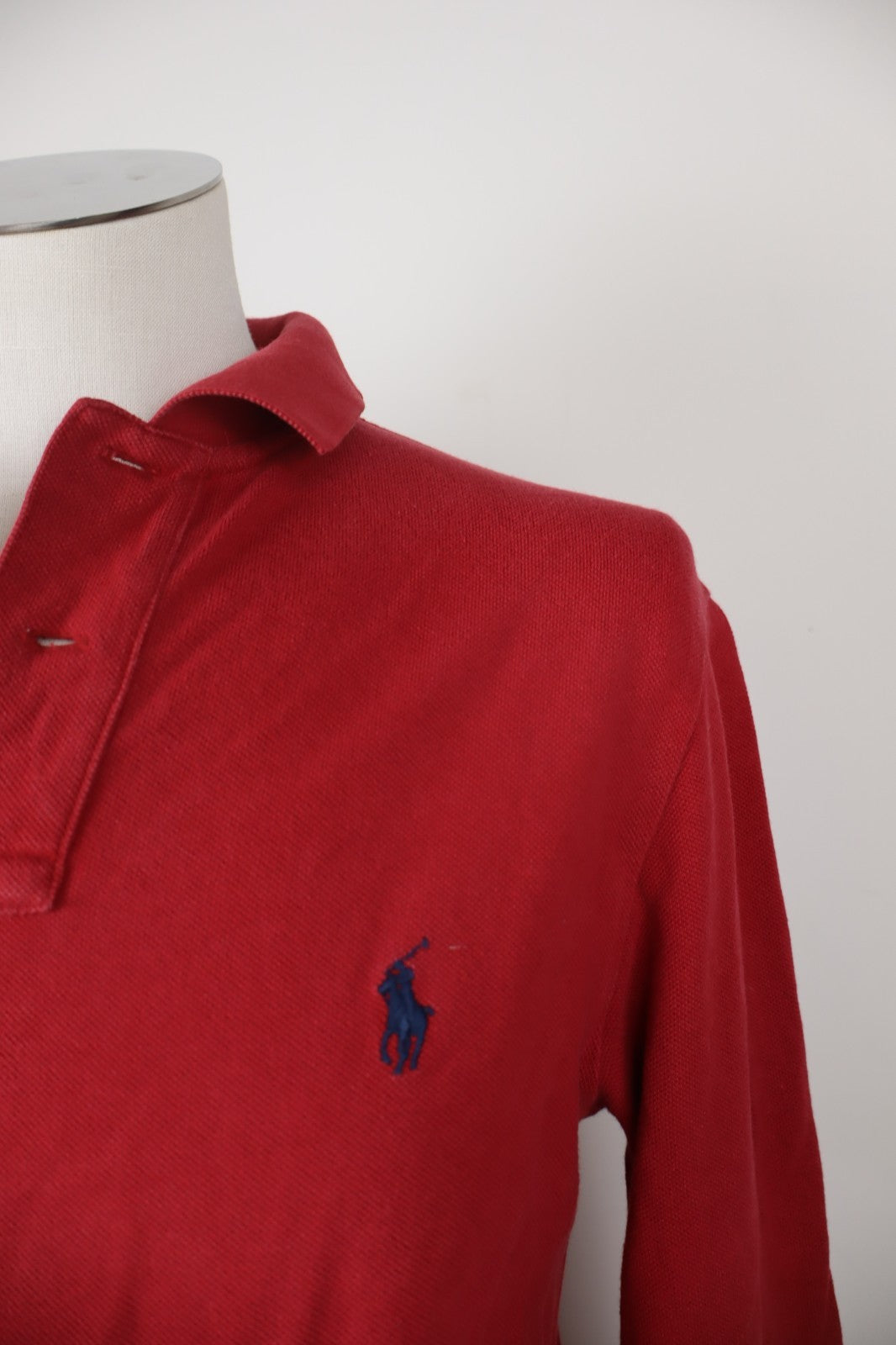 RALPH LAUREN MAGLIA POLO UOMO M SLIM MAN CASUAL VINTAGE T-SHIRT COTONE COTTON