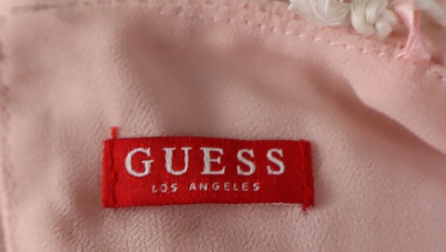GUESS LOS ANGELES VESTITO DONNA TG. M WOMAN CASUAL VINTAGE DRESS ABITO