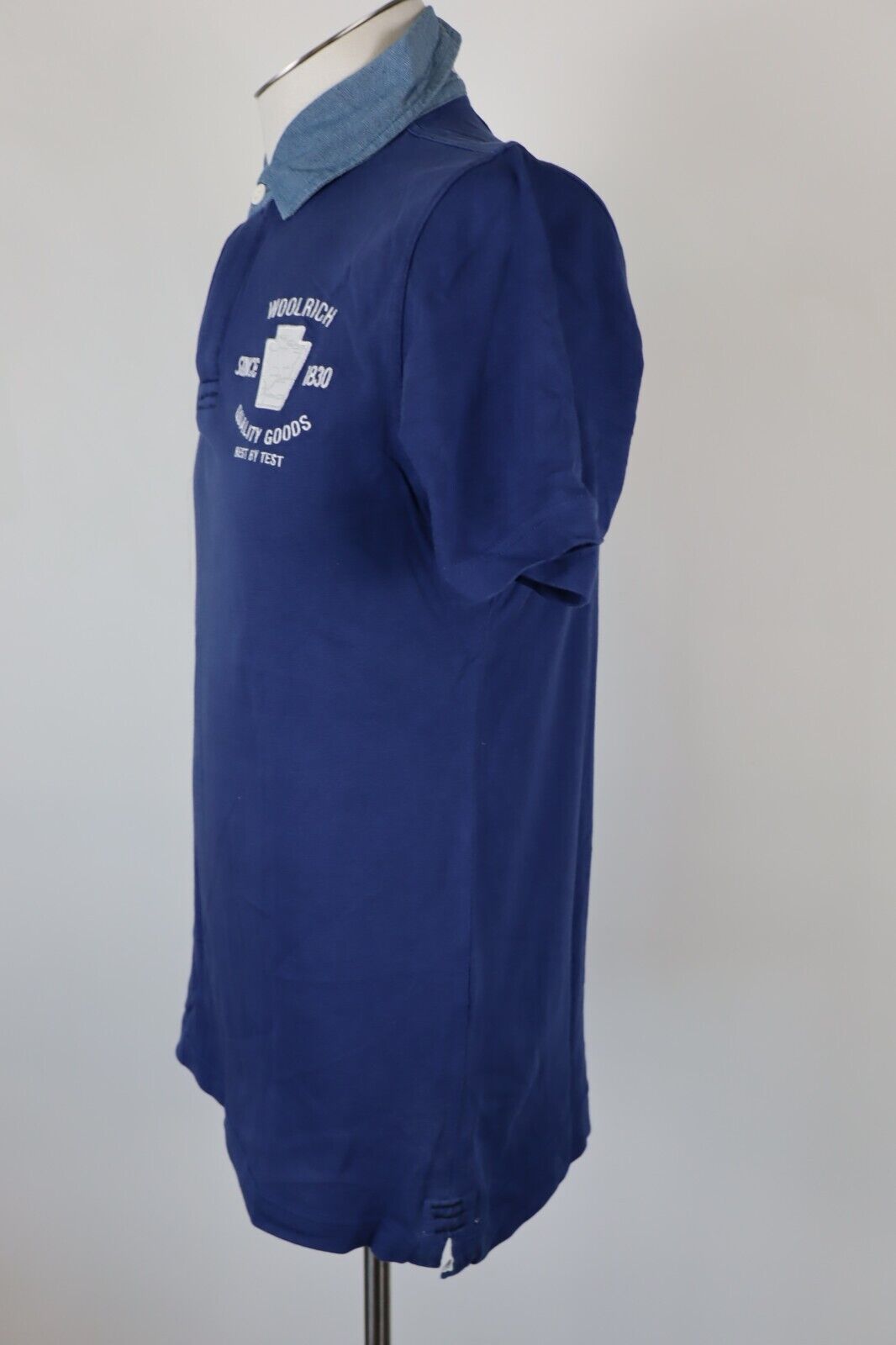 WOOLRICH MAGLIA POLO UOMO TG S MAN T-SHIRT CASUAL VINTAGE COTONE