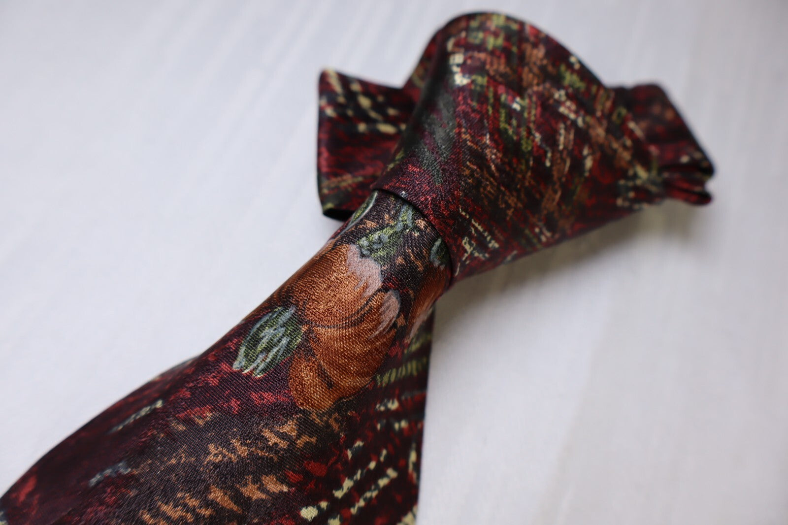 LAURA BIAGIOTTI 100% SILK TIE SETA CRAVATTA NECKTIE MADE IN ITALY CLASSIC