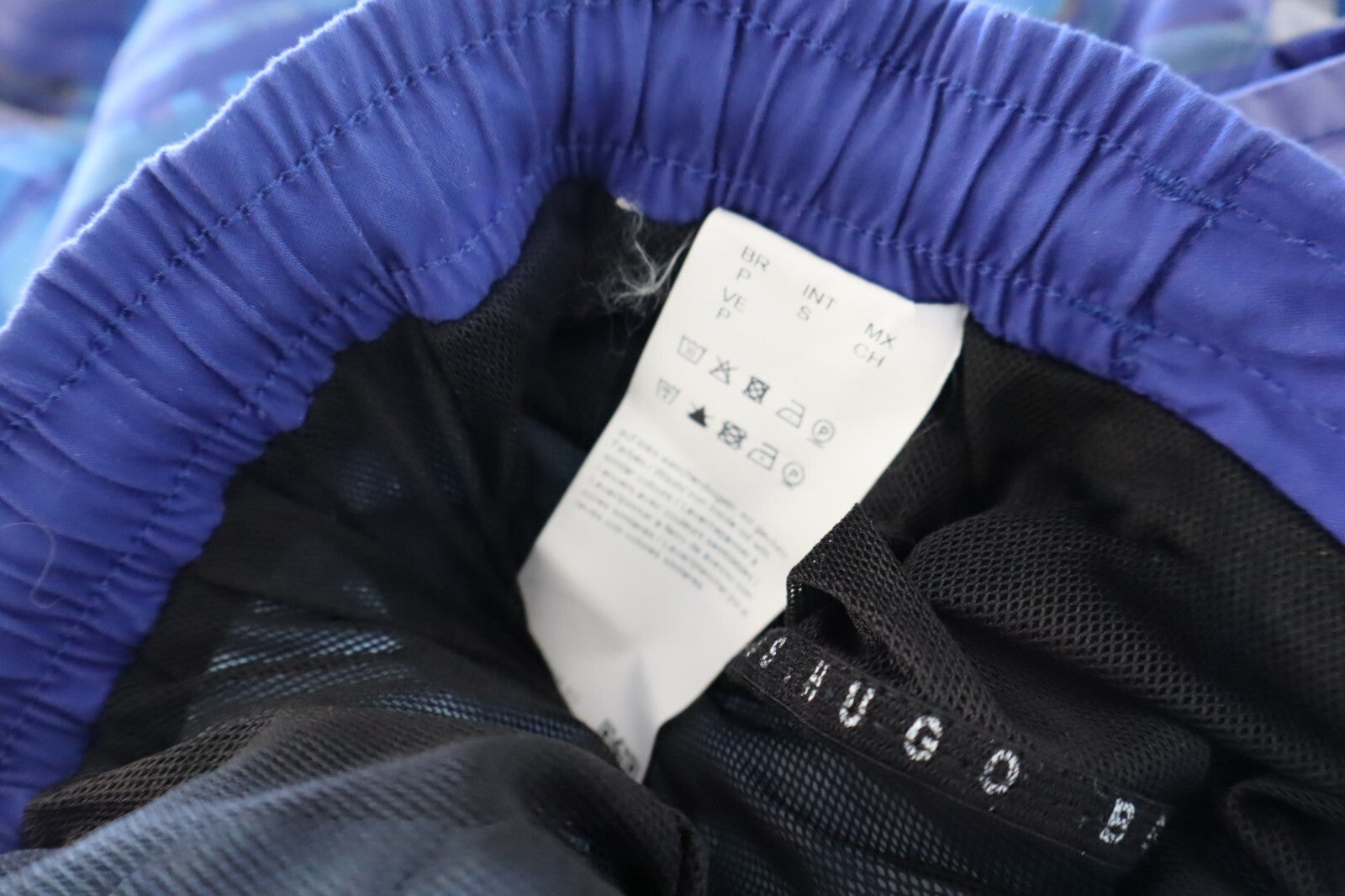 HUGO BOSS COSTUME PANTALONCINO MARE UOMO TG S MEN SWIMSUIT VINTAGE CASUAL