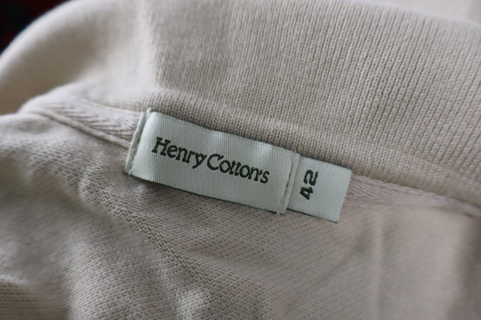 HENRY COTTON'S POLO SMANICATA MAGLIA DONNA 42 WOMAN SHIRT CASUAL VINTAGE COTONE