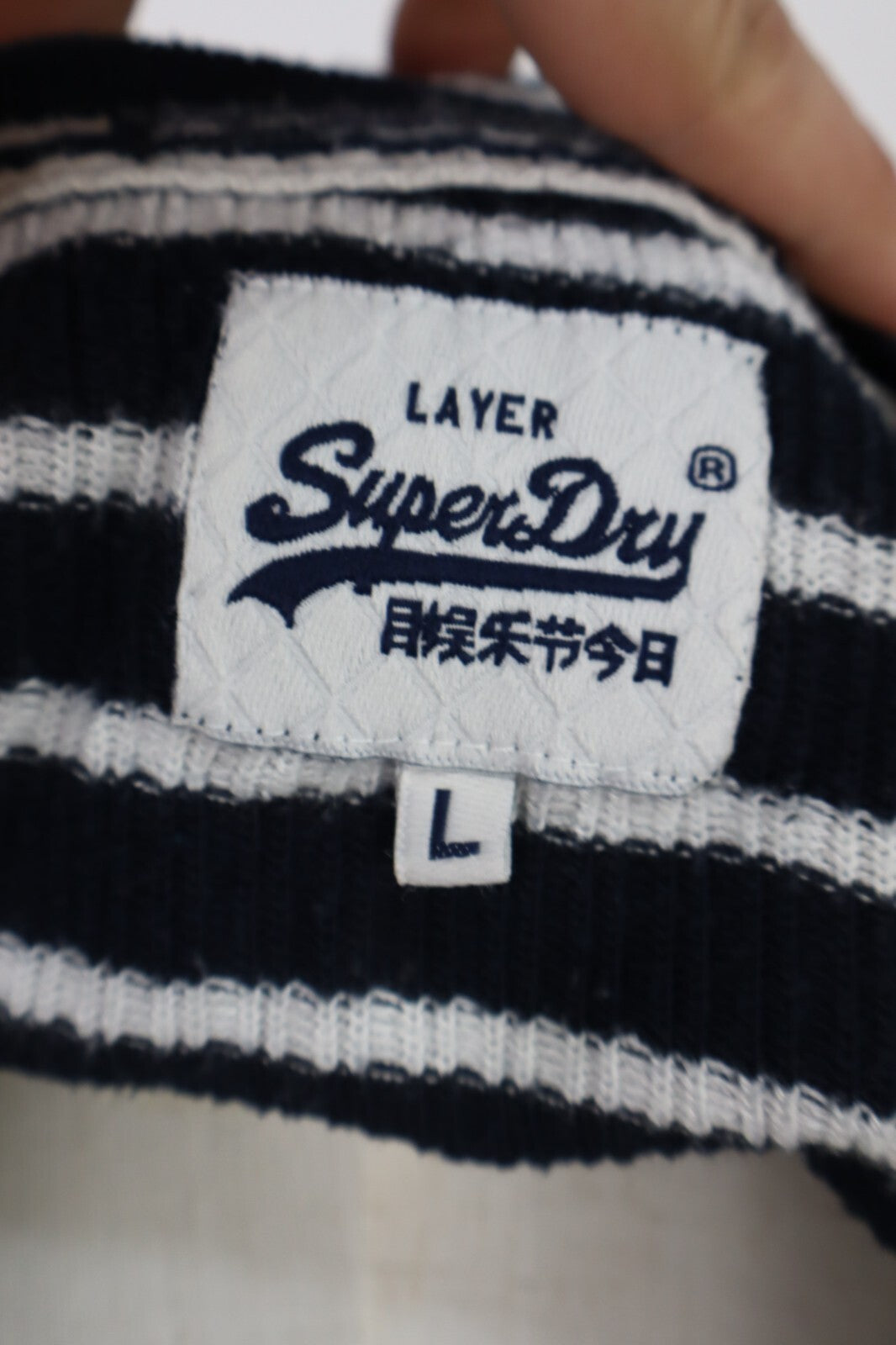 SUPERDRY MAGLIA DONNA TG. L  WOMAN CASUAL VINTAGE T-SHIRT COTONE