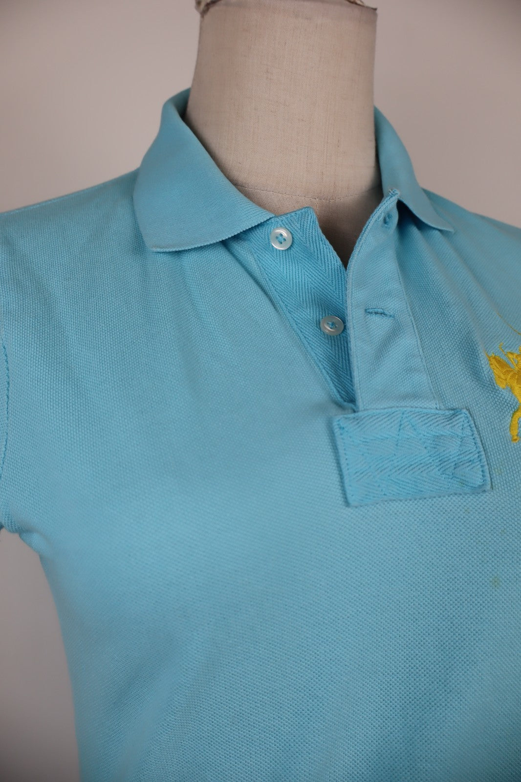 RALPH LAUREN POLO DONNA MAGLIA COTONE S WOMAN COTTON SHIRT CASUAL VINTAGE LOGO