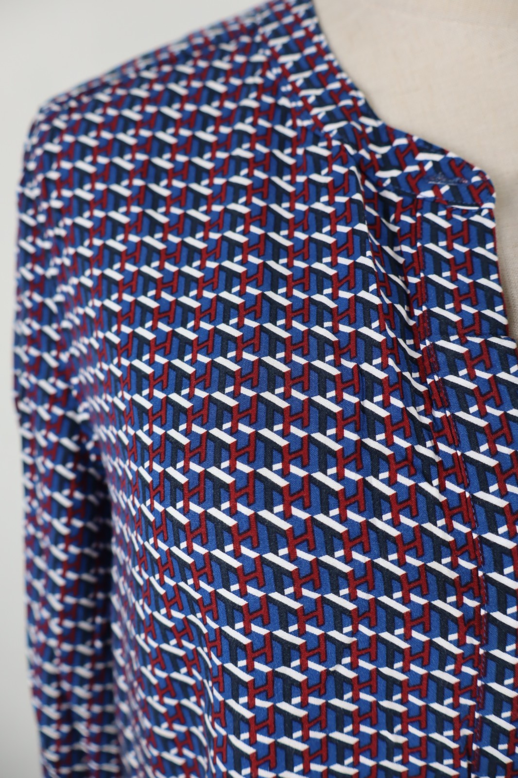 TOMMY HILFIGER CAMICIA DONNA TG. 42 WOMAN SHIRT CASUAL VINTAGE BLUSA