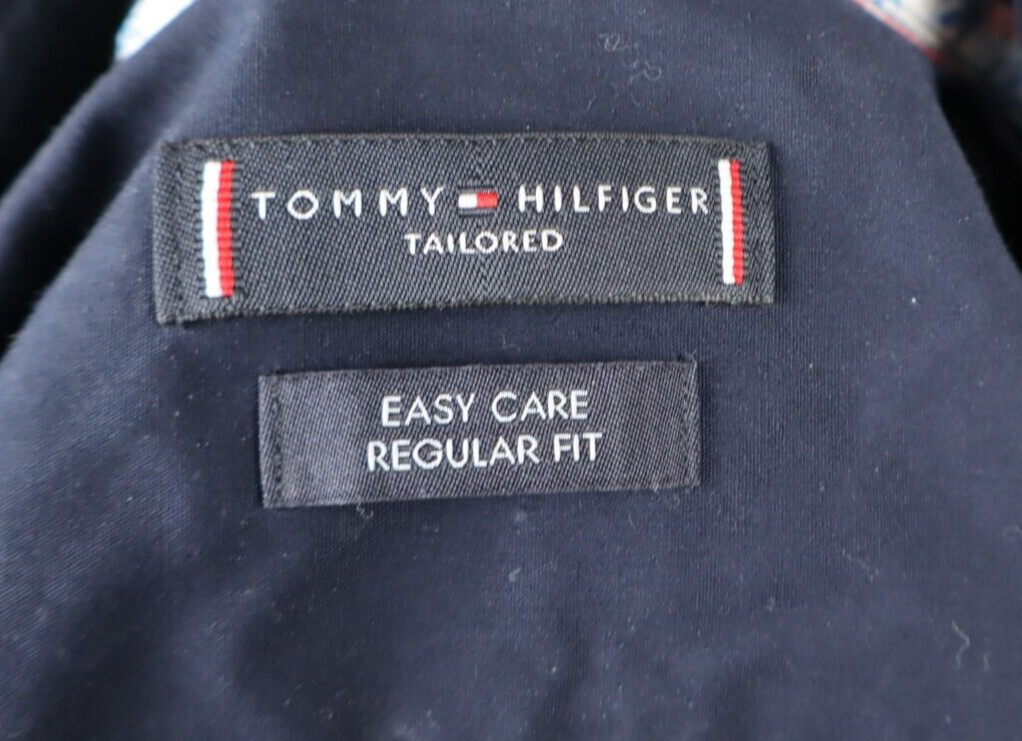 TOMMY HILFIGER CAMICIA UOMO COTONE TG. 38 15 MAN CASUAL VINTAGE SHIRT COTTON