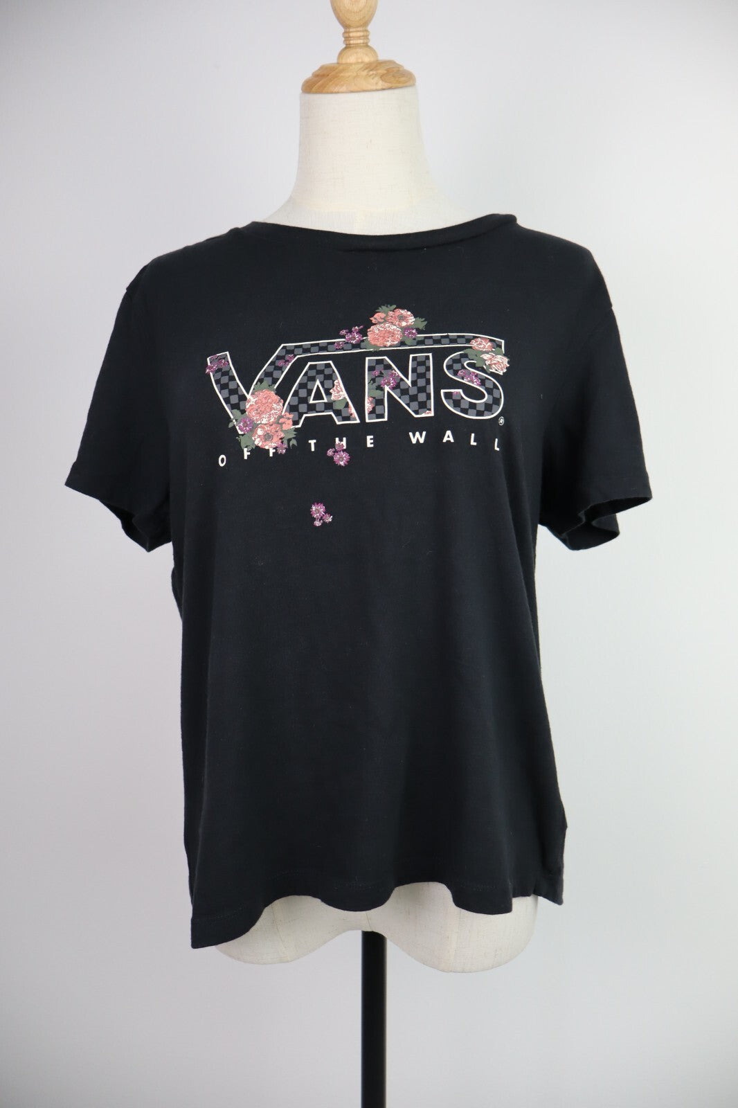 VANS MAGLIA DONNA TG. L WOMAN CASUAL VINTAGE TOP T-SHIRT