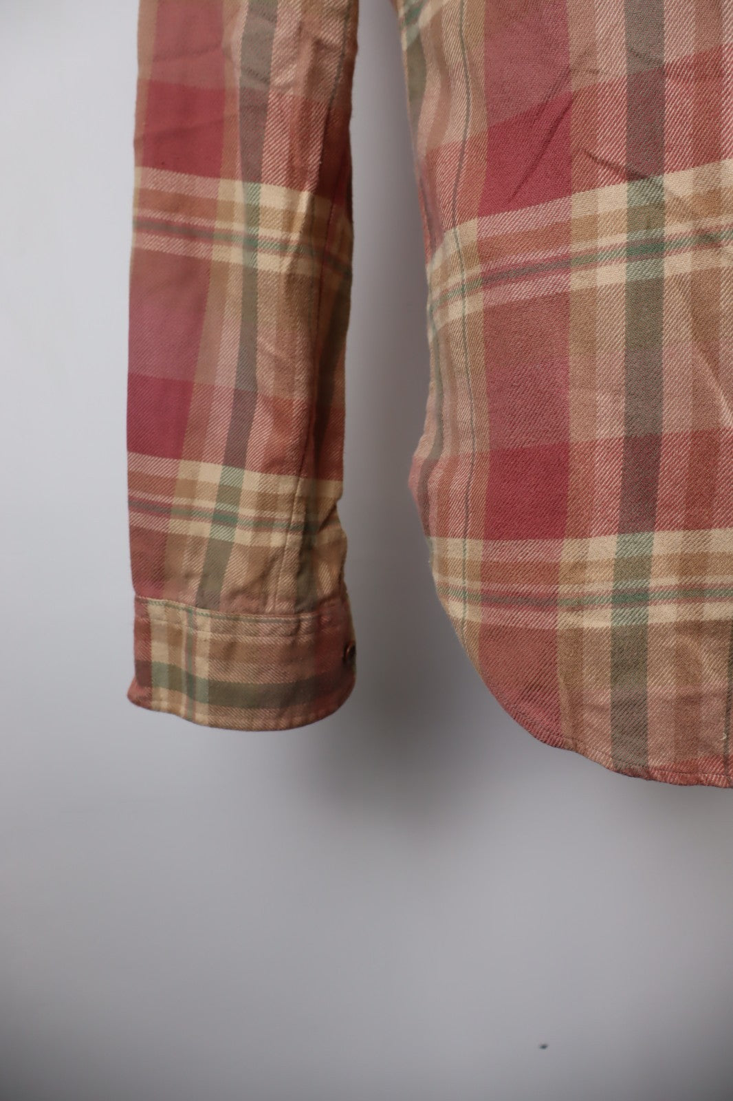 RALPH LAUREN CAMICIA UOMO COTONE TG. 4 MAN CASUAL VINTAGE COTTON SHIRT TASCHE