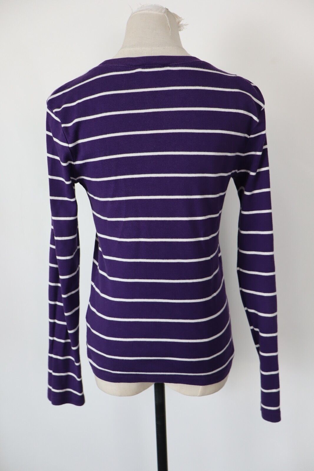 RALPH LAUREN DONNA MAGLIA COTONE TG. M WOMAN COTTON SHIRT CASUAL VINTAGE