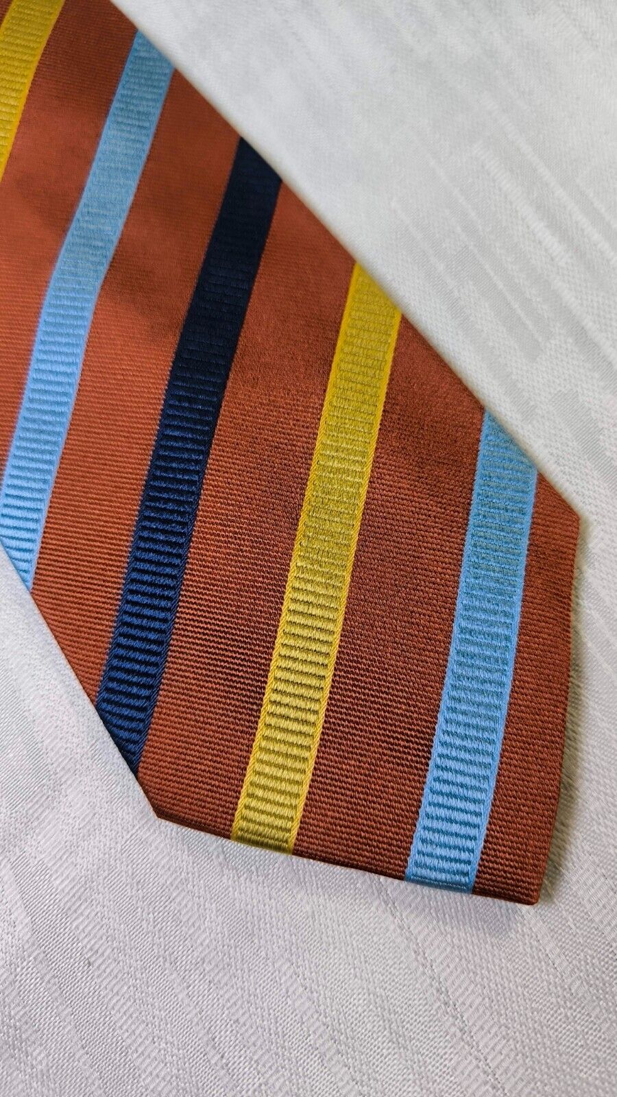 BIAGIOTTI  UOMO 100%  SILK TIE SETA CRAVATTA NECKTIE MADE IN ITALY VINTAGE