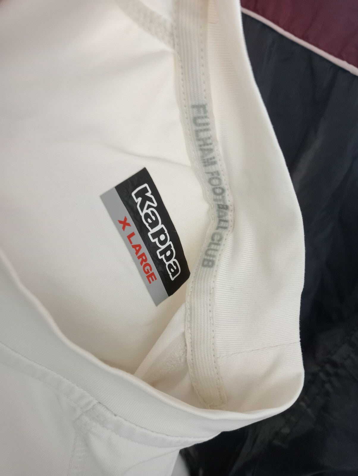 KAPPA FULHAM MAGLIA CALCIO UOMO Tg XL SOCCER TRIKOT JERSEY SPORT 2011-2012