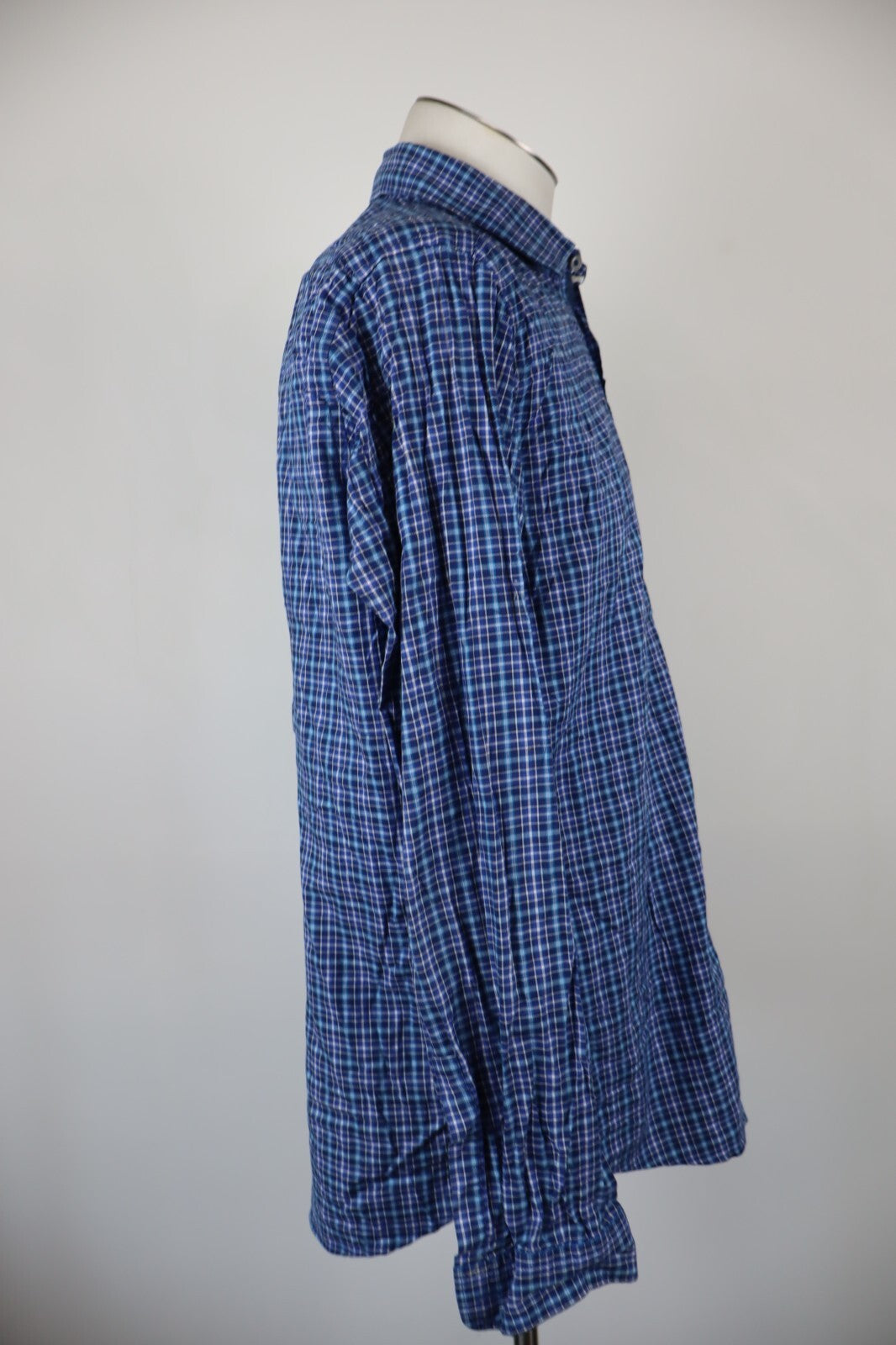 HUGO BOSS CAMICIA UOMO TG. L MAN CASUAL VINTAGE SHIRT COTONE COTTON