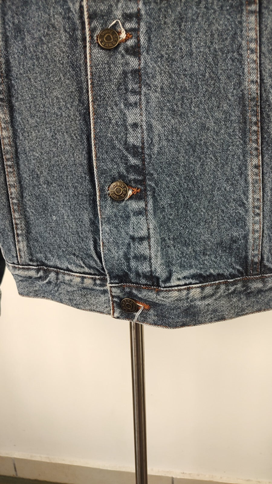 CARRERA JEANS GIUBBINO UOMO Tg XL MAN CASUAL VINTAGE JACKET DENIM