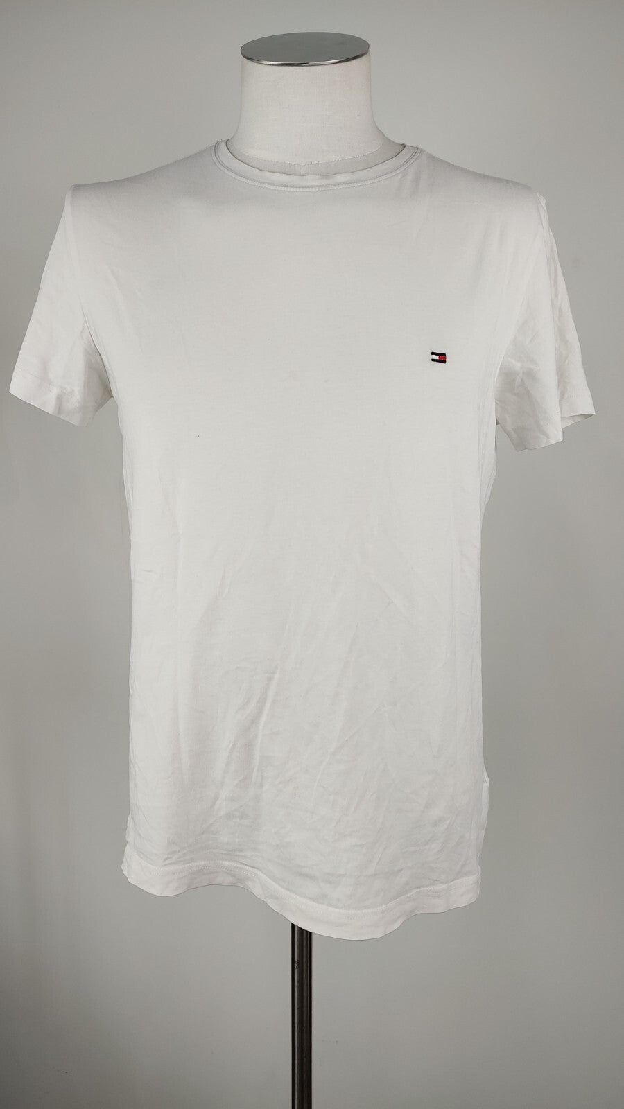 TOMMY HILFIGER MAGLIA UOMO TG. L MAN T-SHIRT VINTAGE CASUAL COTONE