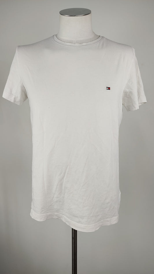 TOMMY HILFIGER MAGLIA UOMO TG. L MAN T-SHIRT VINTAGE CASUAL COTONE