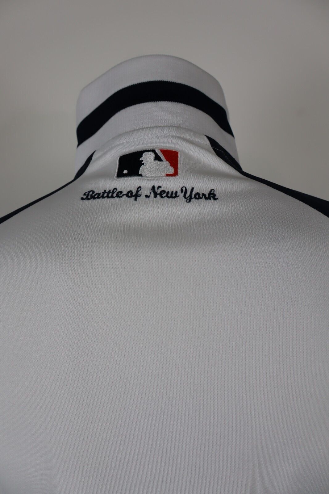 MAJESTIC NY YANKEES METS BATTLE FELPA UOMO Tg L MAN  VINTAGE SPORT  BASEBALL
