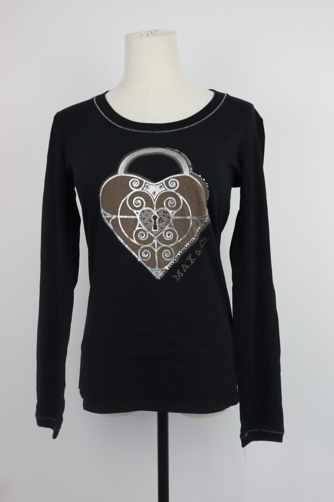 MAX & CO MAGLIA DONNA TG. M WOMAN CASUAL VINTAGE TOP T-SHIRT