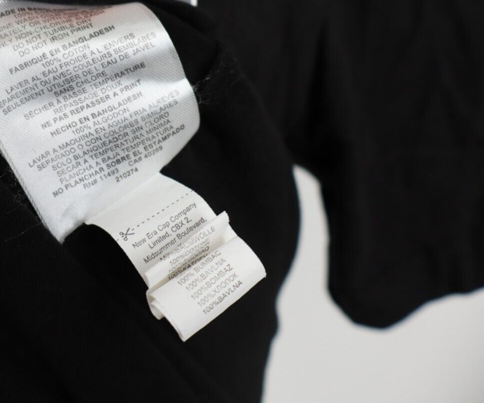 NEW ERA BROOKLIN NETS MAGLIA UOMO TG S MAN T-SHIRT CASUAL VINTAGE COTONE COTTON