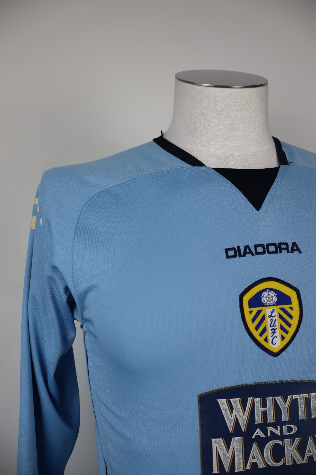 DIADORA LUFC MAGLIA CALCIO TRIKOT UOMO TG XS SOCCER JERSEY SHIRT SPORT 2004/05