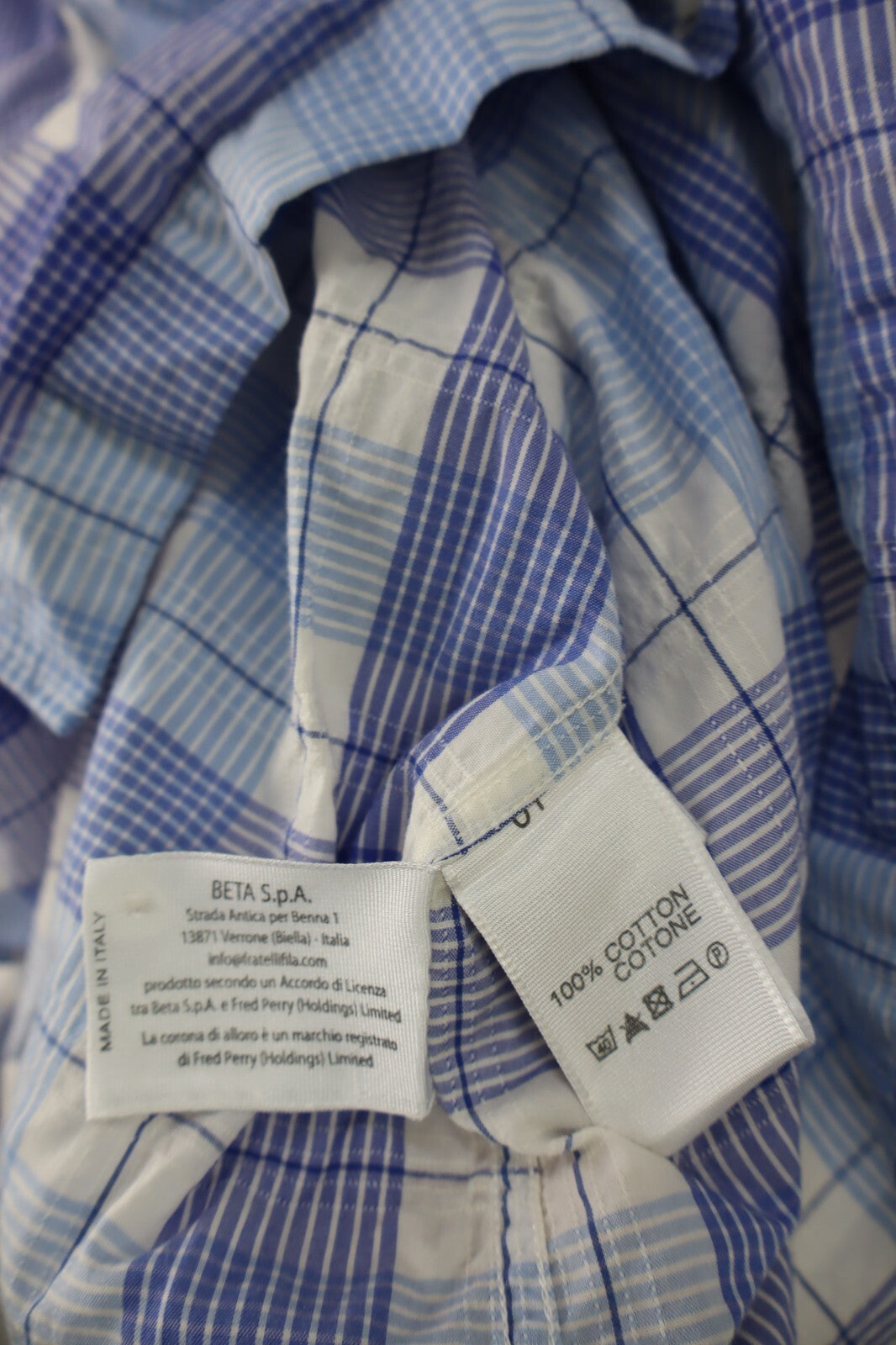 FRED PERRY CAMICIA COTONE DONNA TG. M WOMAN COTTON SHIRT CASUAL VINTAGE