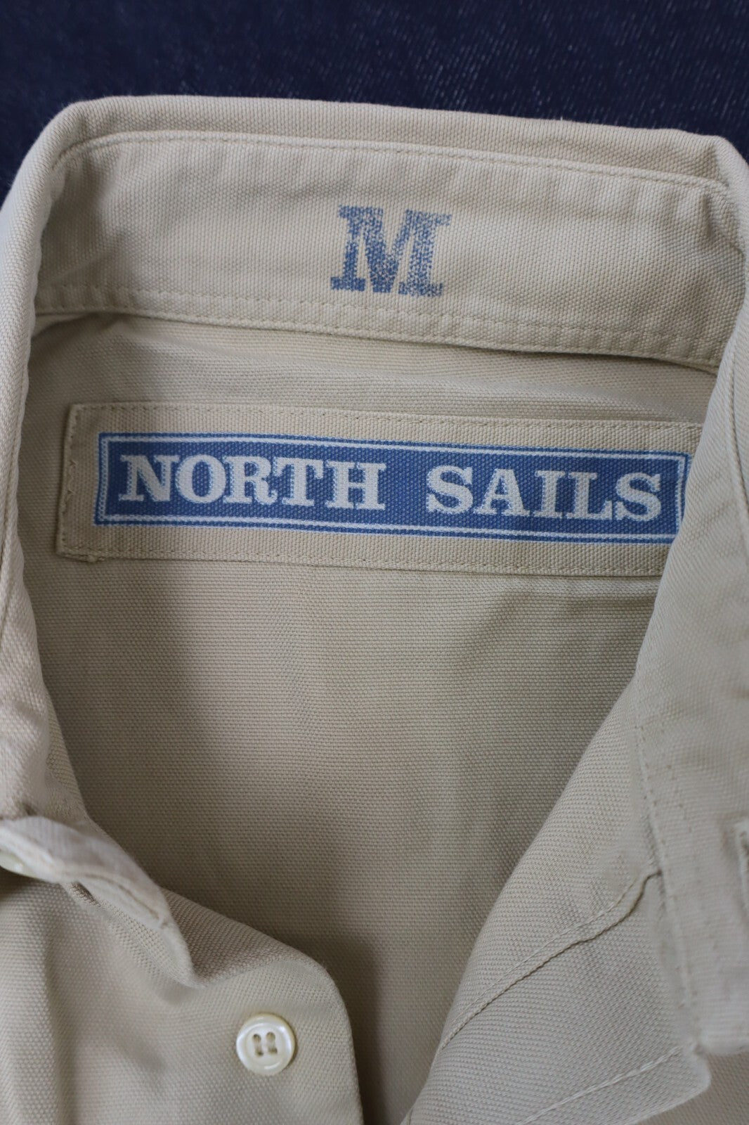 NORTH SAILS CAMICIA UOMO COTONE TG. M MAN CASUAL VINTAGE SHIRT COTTON