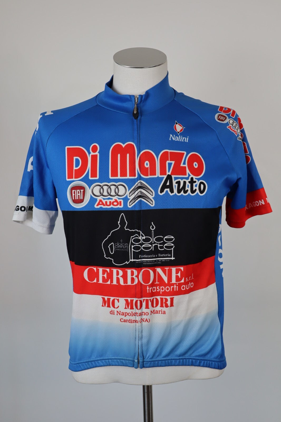 NALINI  MAGLIA CICLISMO UOMO TG. L MAN T-SHIRT SPORT BIKE VINTAGE