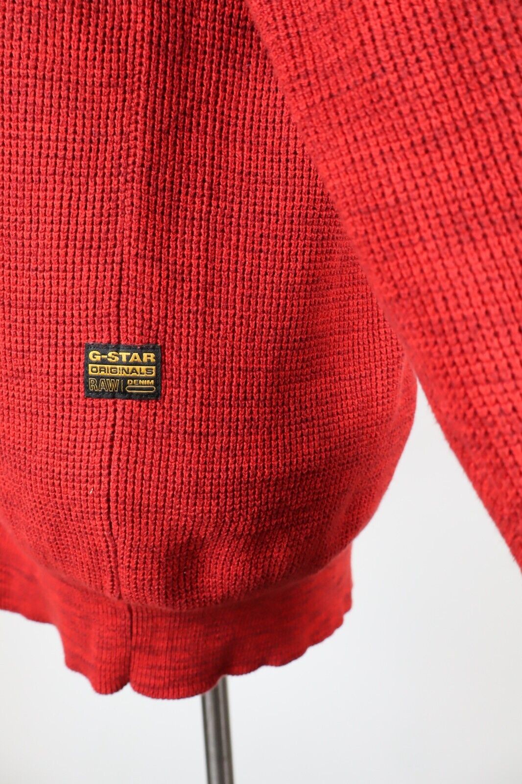 G-STAR RAW MAGLIONE MAGLIA VINTAGE UOMO Tg. L MAN SWEATER CASUAL COTONE