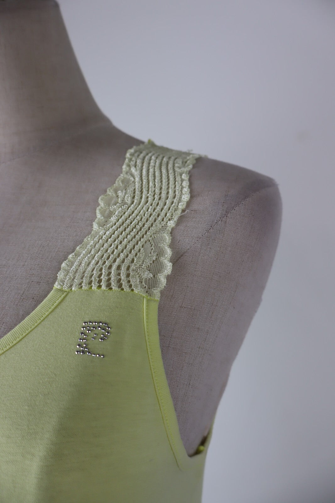 PIERRE CARDIN MAGLIA CANOTTA TOP DONNA TG. M WOMAN CASUAL VINTAGE T-SHIRT