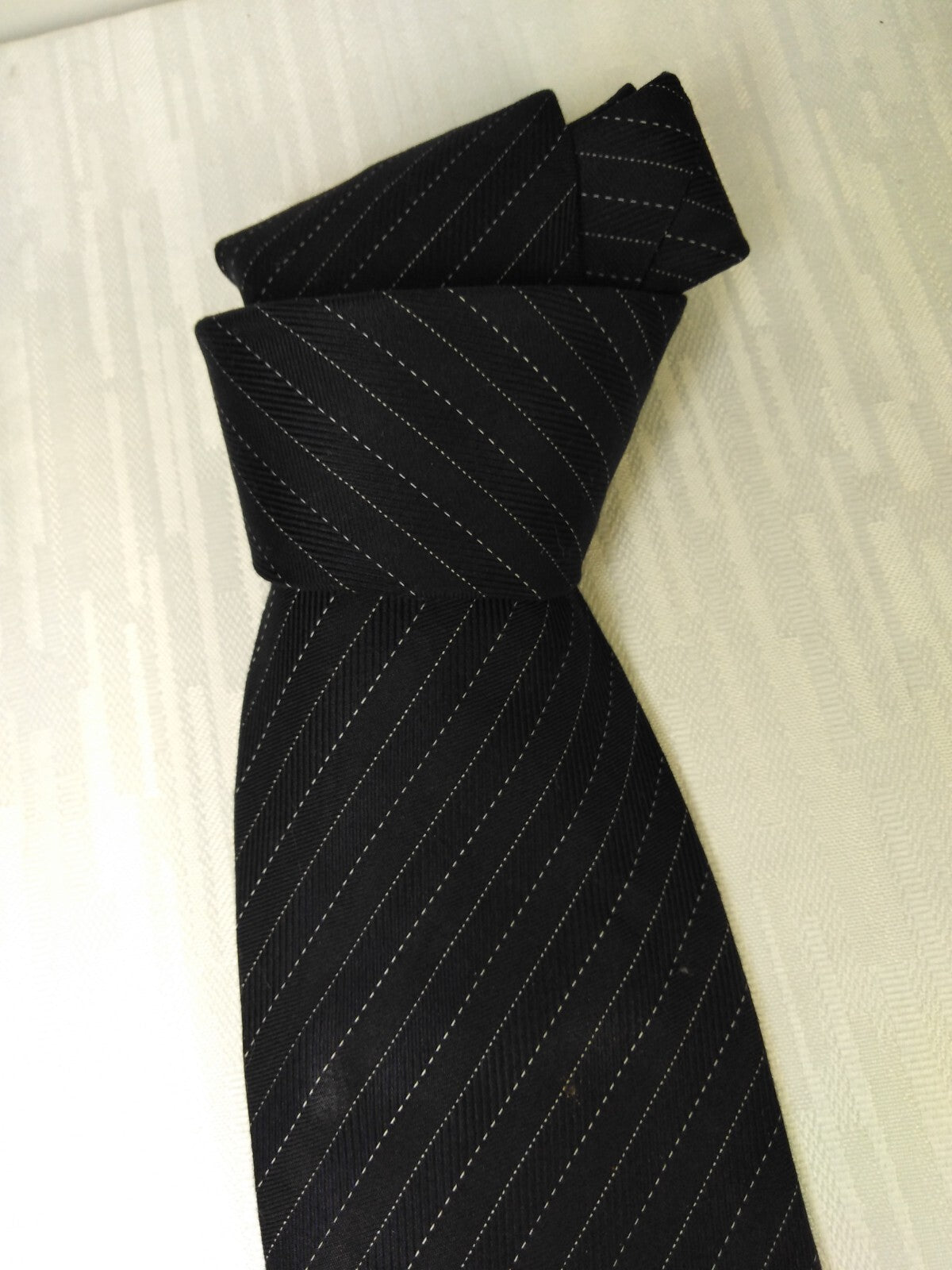 AFFINITO 100% COTONE COTTON TIE CRAVATTA NECKTIE ITALY VINTAGE CLASSIC