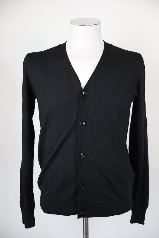 LIU JO MAGLIONE CARDIGAN VINTAGE UOMO Tg. S MAN SWEATER CASUAL LANA WOOL