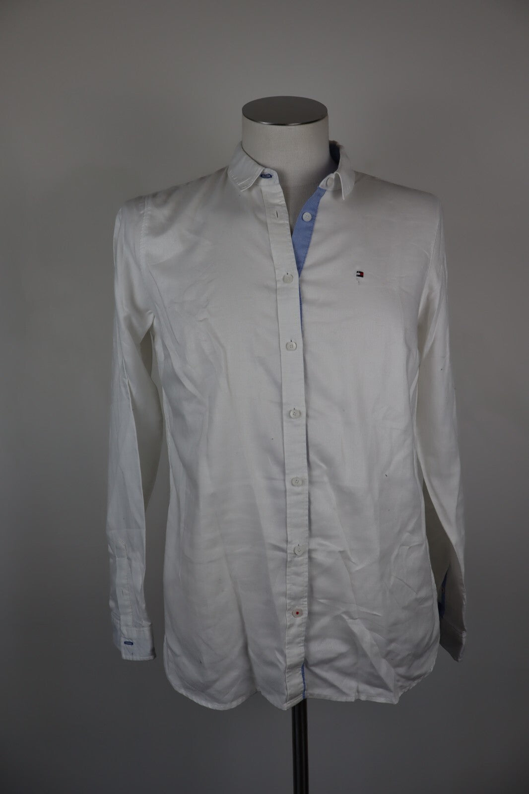 TOMMY HILFIGER CAMICIA UOMO TG. 10 MAN CASUAL VINTAGE SHIRT COTONE COTTON