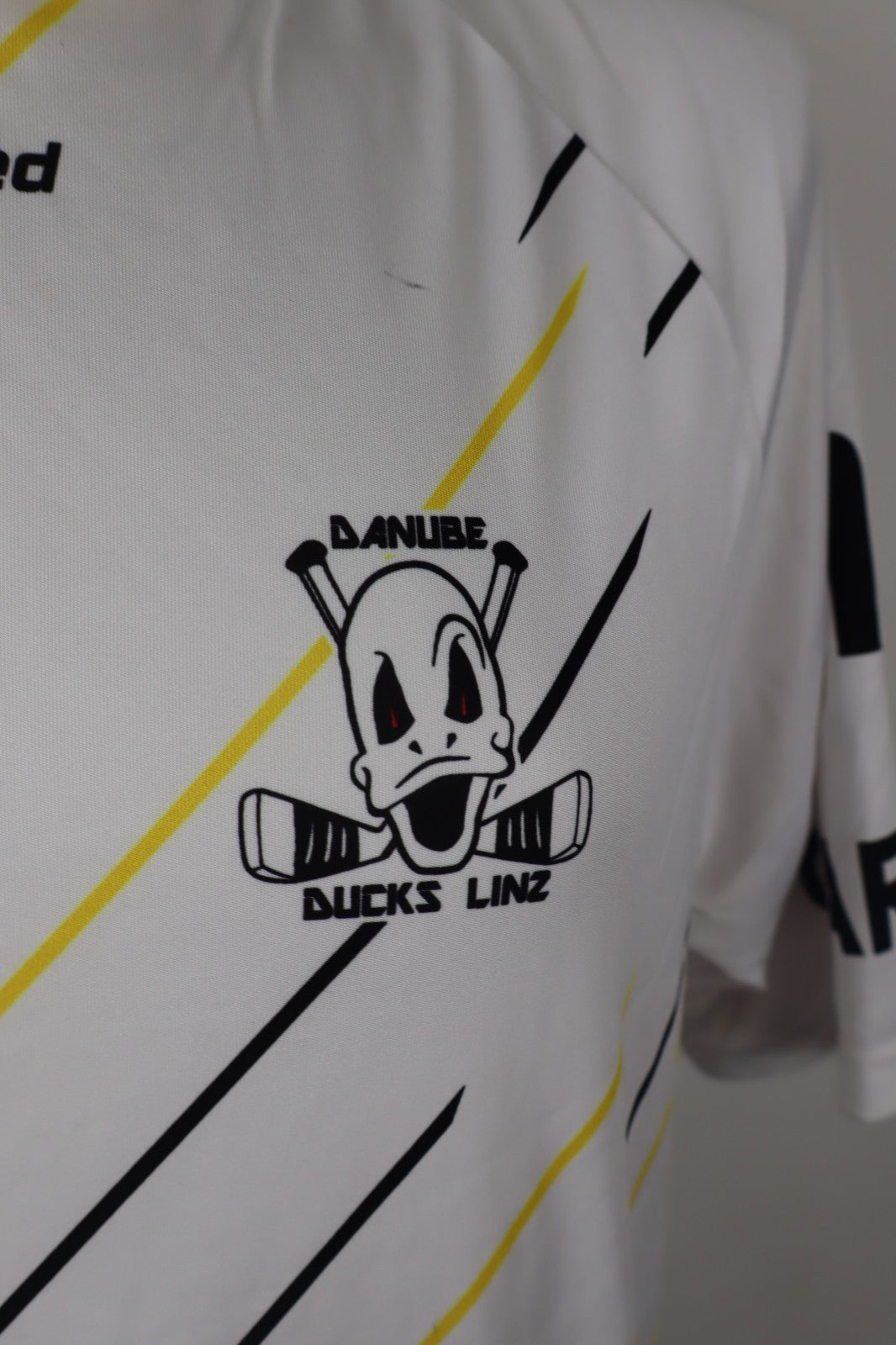DANUBE DUCKS LINZ nr. 10 MAGLIA UOMO Tg XL MAN VINTAGE T-SHIRT SPORT JERSEY