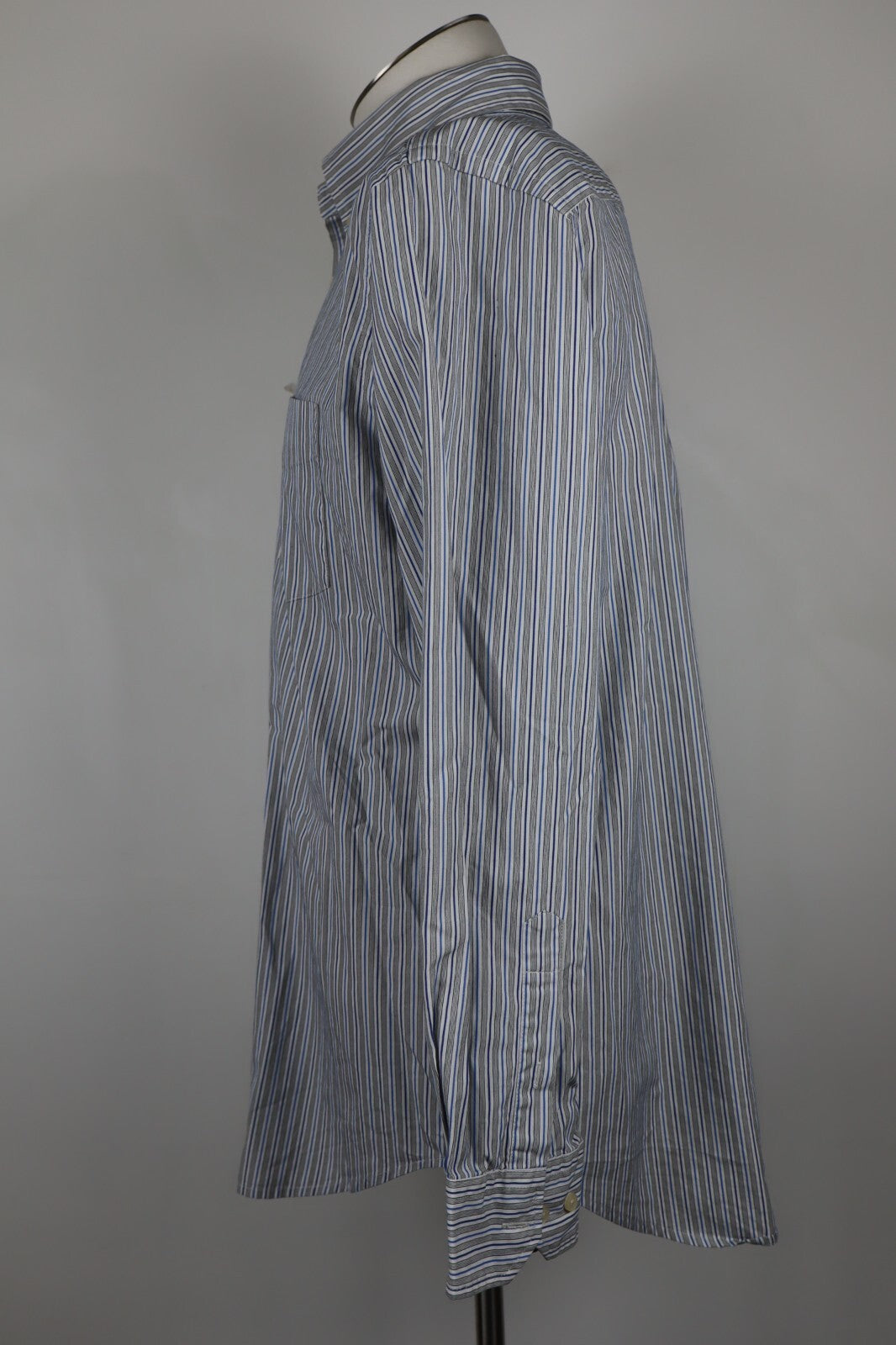 BEST COMPANY CAMICIA UOMO COTONE TG. M MAN CASUAL VINTAGE SHIRT COTTON RIGHE