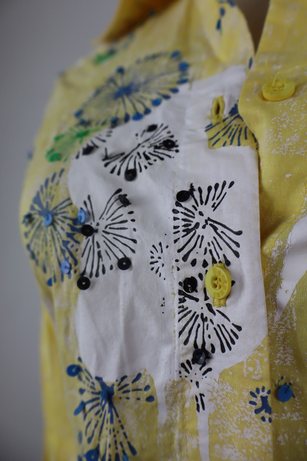 DESIGUAL CAMICIA  DONNA TG. M WOMAN SHIRT CASUAL VINTAGE COTONE COTTON LOGO