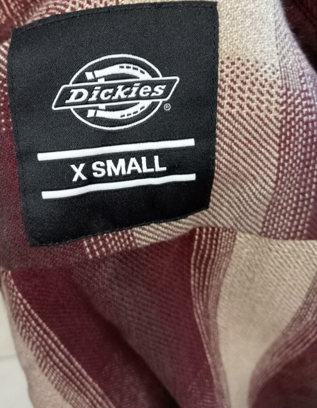 DICKIES CAMICIA UOMO COTONE COTTON TG. XS  MAN CASUAL VINTAGE SHIRT