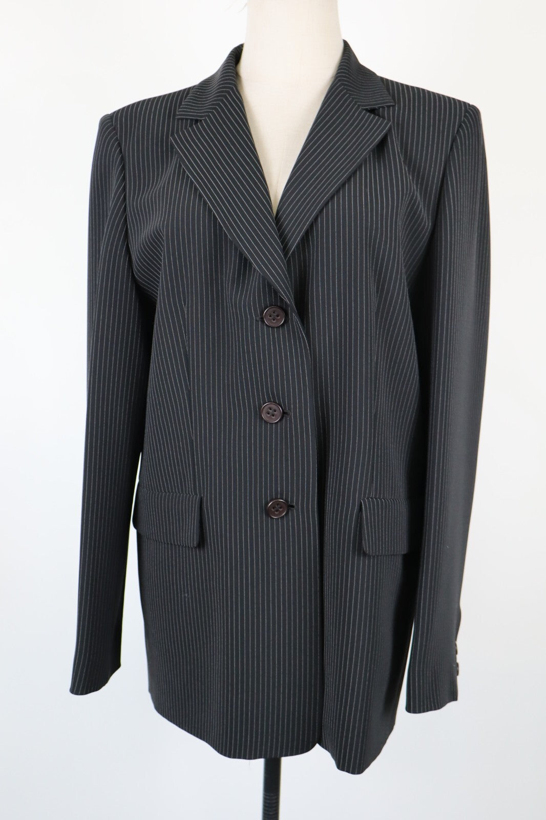 PIERRE CARDIN GIACCA BLAZER DONNA Tg 48 LANA WOOL WOMAN VINTAGE JACKET CASUAL