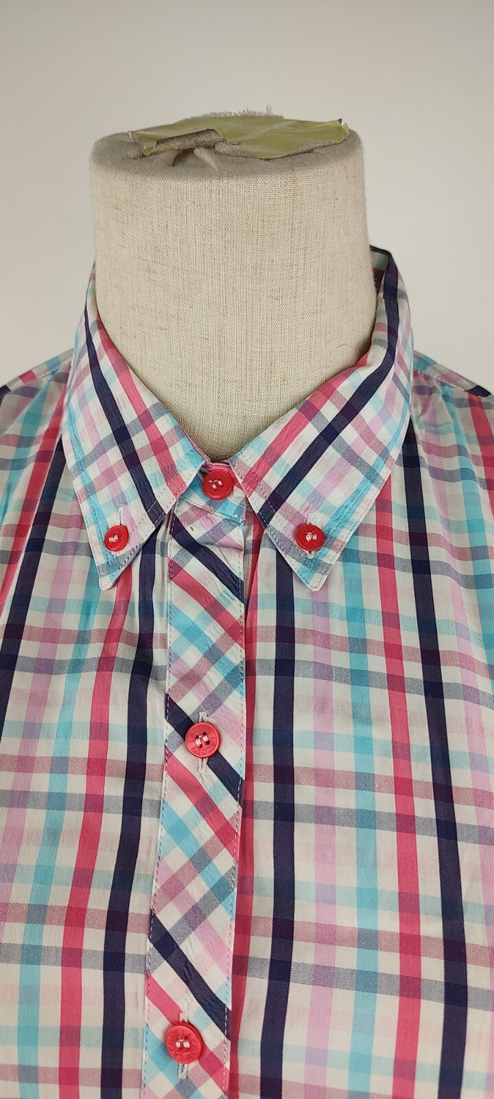 LACOSTE CAMICIA  DONNA COTONE TG. 42 WOMAN COTTON SHIRT CASUAL VINTAGE