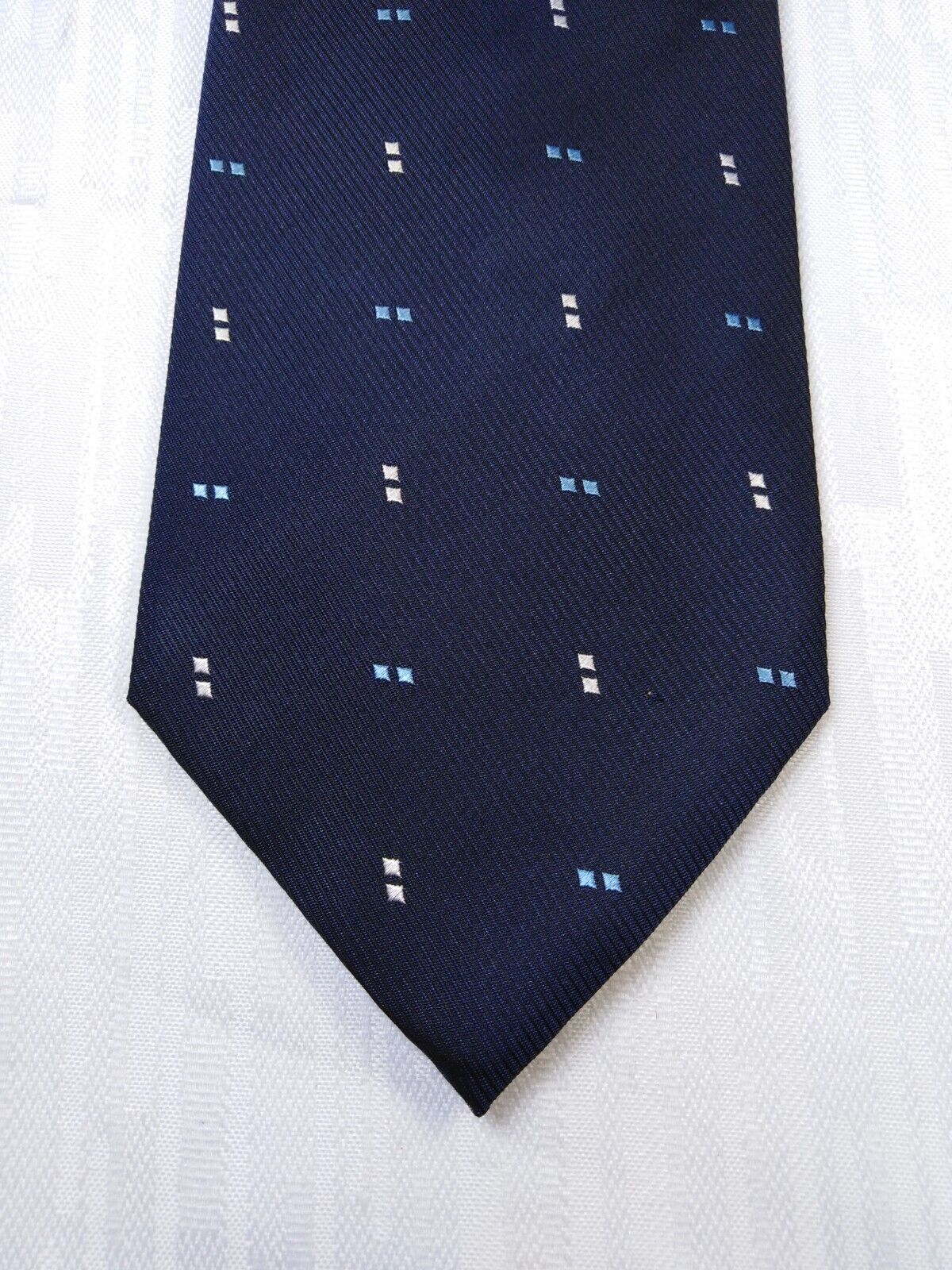ONLY TIES 100% SETA SILK TIE CRAVATTA NECKTIE ITALY VINTAGE CLASSIC