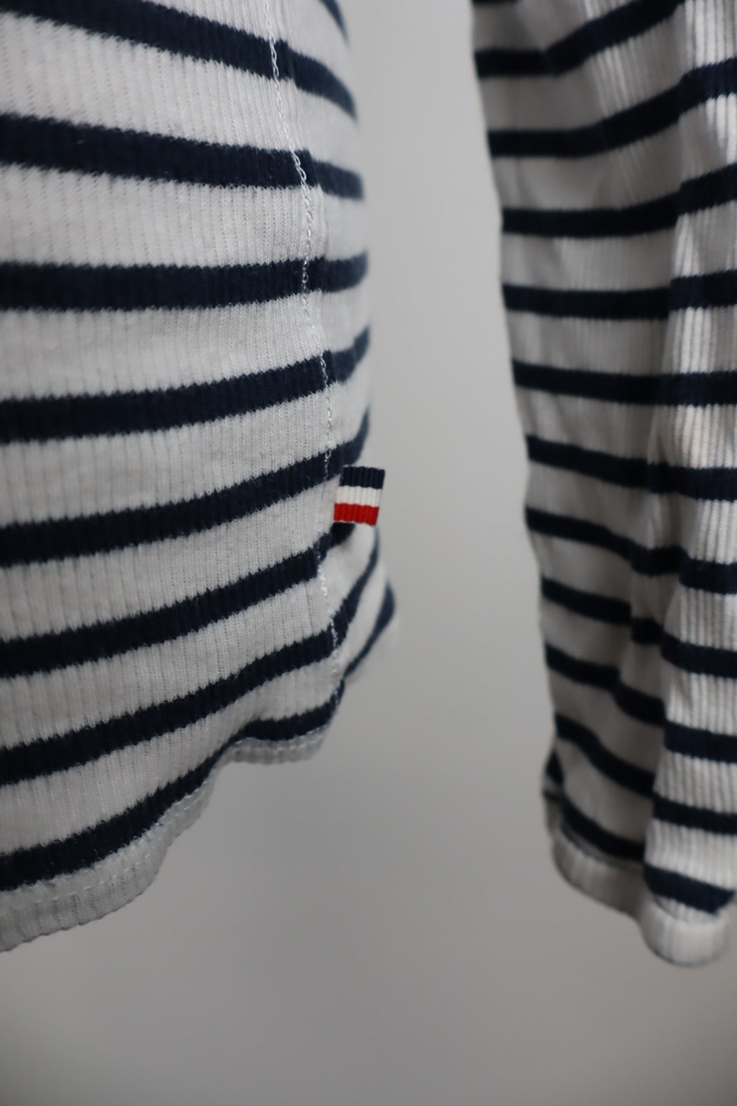 TOMMY JEANS HILFIGER MAGLIA COTONE DONNA L WOMAN CASUAL VINTAGE T-SHIRT A RIGHE