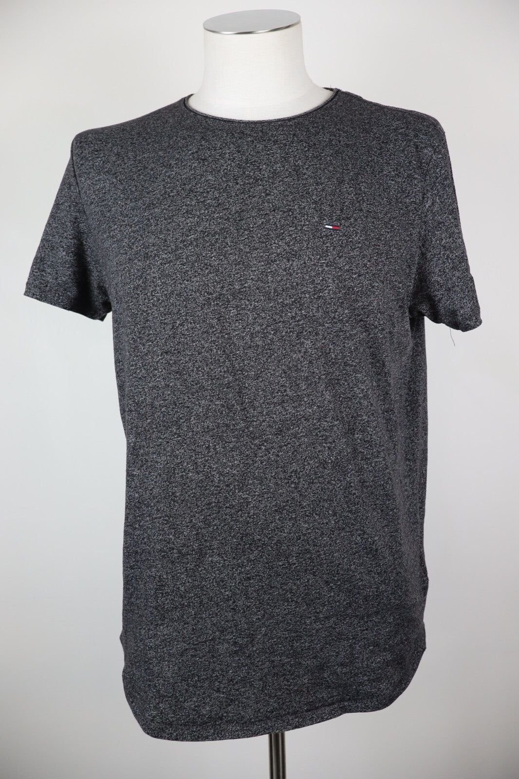 TOMMY HILFIGER JEANS MAGLIA UOMO TG L SLIM MAN T-SHIRT CASUAL VINTAGE COTONE