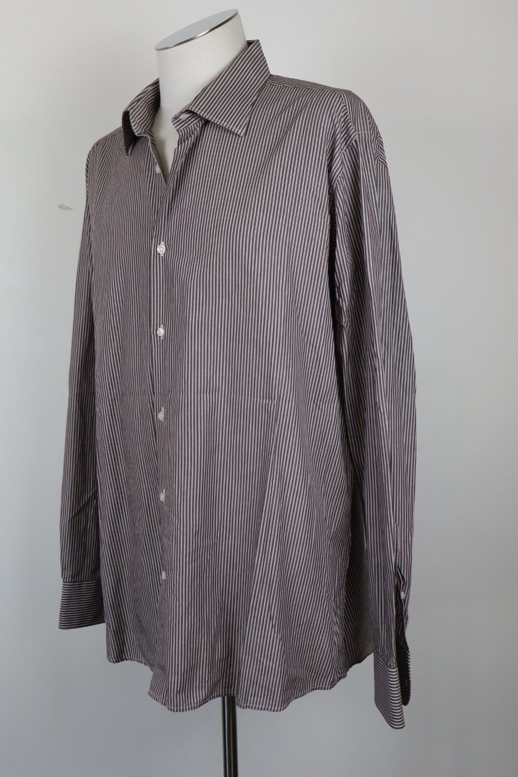 PIERRE CARDIN CAMICIA UOMO TG 18 1/2 46 MAN CASUAL VINTAGE SHIRT COTONE COTTON
