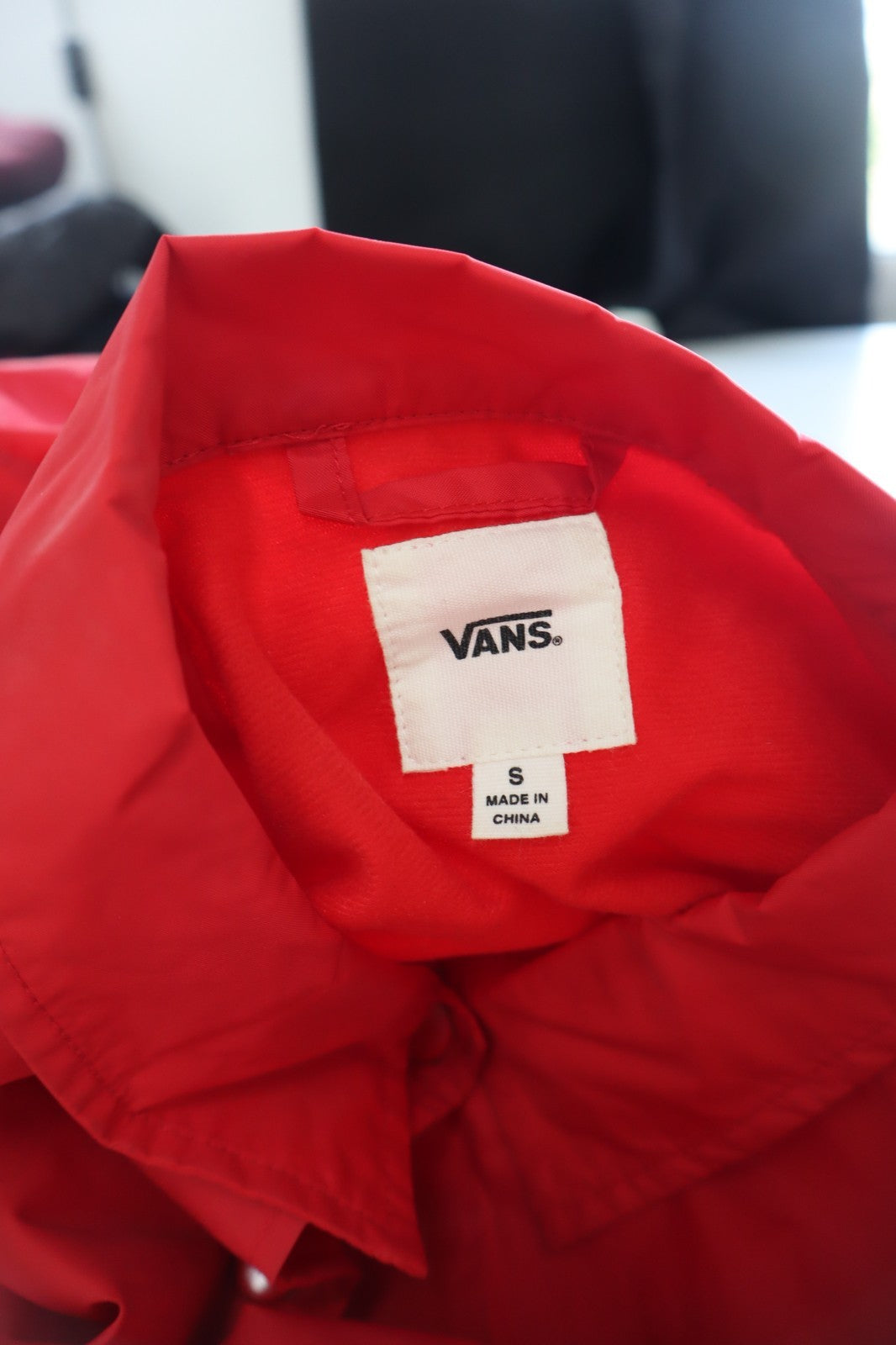 VANS GIUBBINO GIACCA DONNA Tg. S WOMAN JACKET  LOGO CASUAL VINTAGE