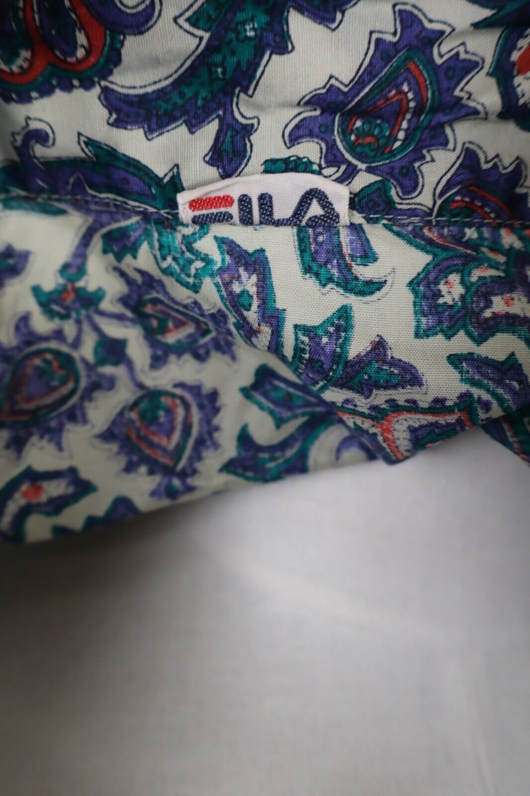 FILA CAMICIA UOMO TG XL MAN SHIRT CASUAL VINTAGE COTONE COTTON