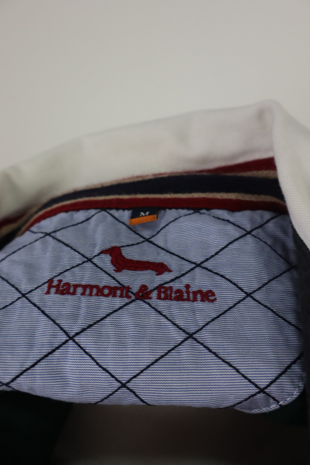 HARMONT & BLAINE  MAGLIA POLO UOMO TG M MAN T-SHIRT CASUAL VINTAGE COTONE