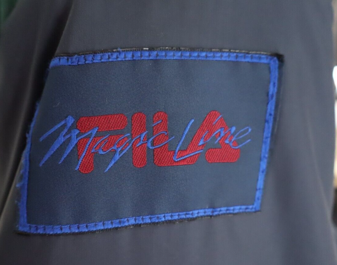 FILA MAGIC LINE GIUBBINO GIACCA UOMO Tg 52 MAN CASUAL VINTAGE JACKET
