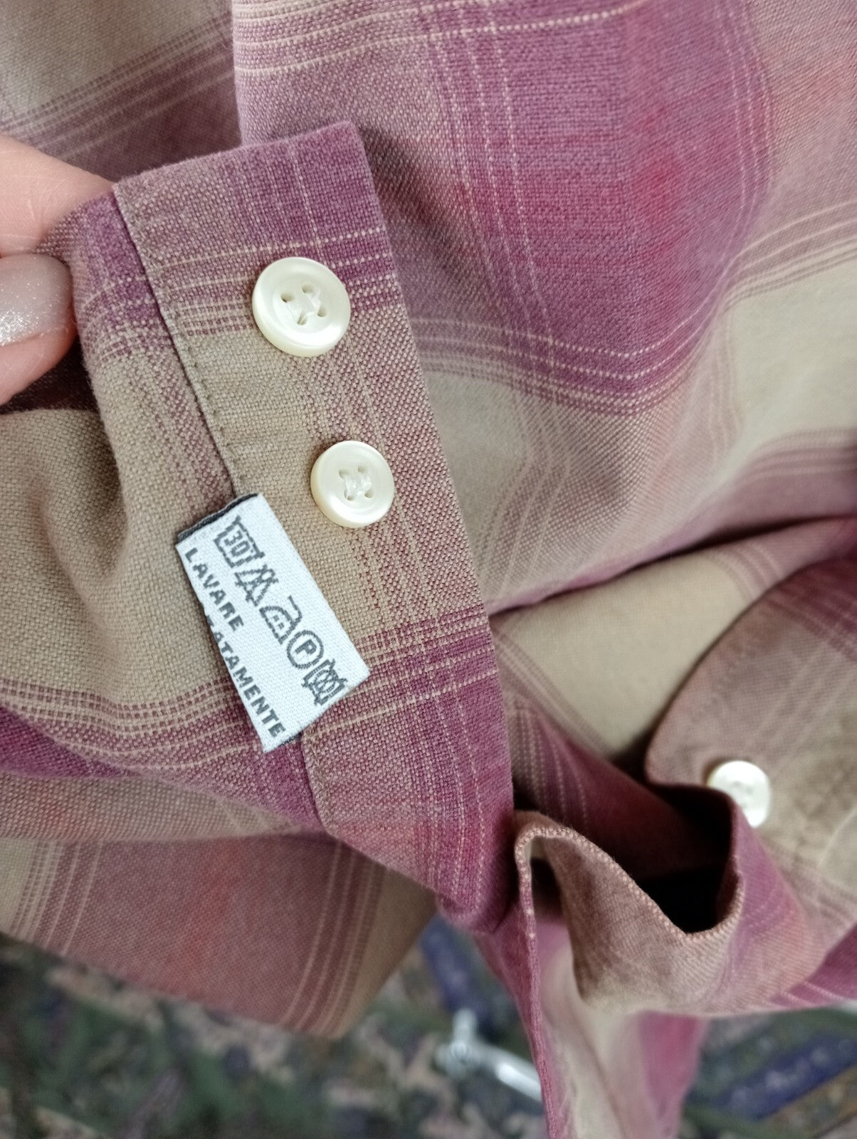 MURPHY & NYE CAMICIA UOMO COTONE COTTON 2XL MAN CASUAL VINTAGE SHIRT ITALY