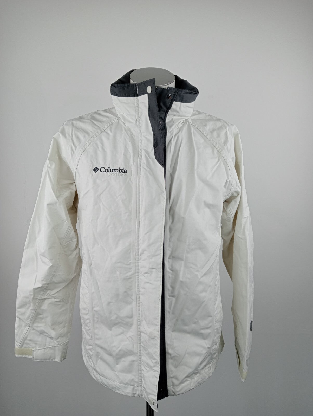 COLUMBIA GIUBBINO IMPERMEABILE WATERPROOF DONNA TG L WOMAN JACKET CASUAL VINTAGE