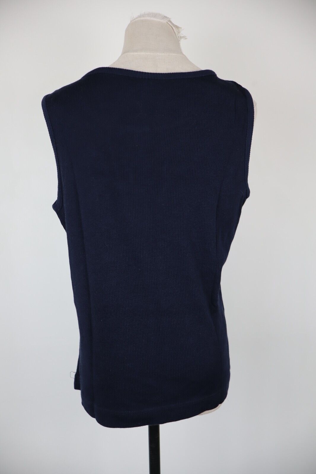 LUISA SPAGNOLI CANOTTA TOP MAGLIA DONNA TG. M WOMAN T-SHIRT CASUAL VINTAGE