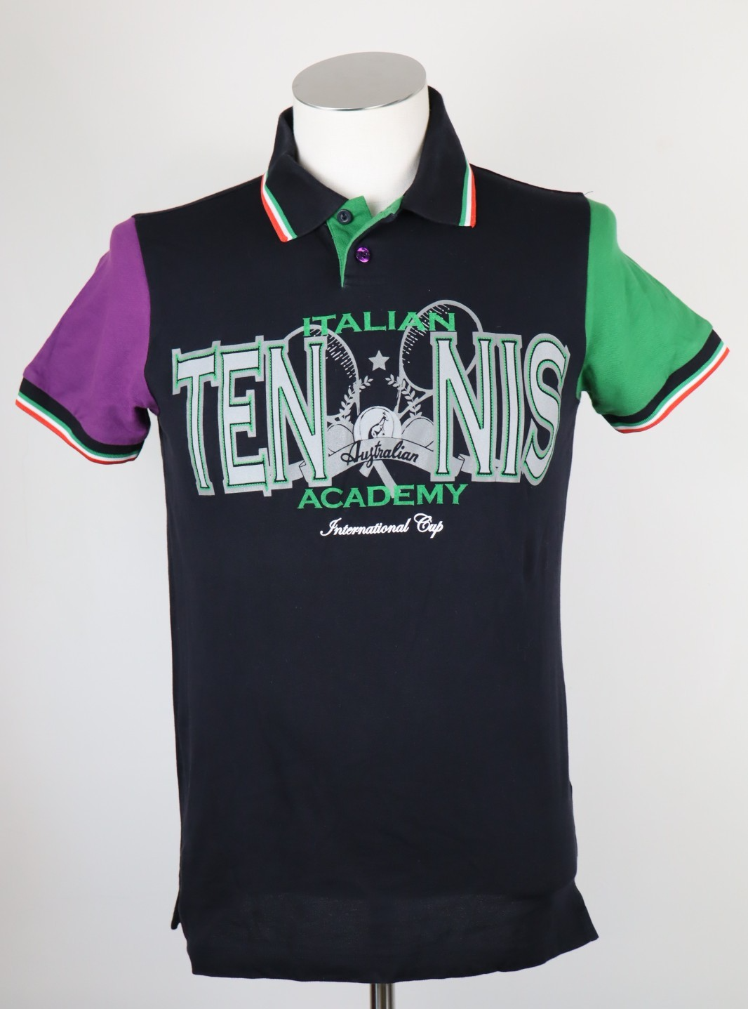 AUSTRALIAN MAGLIA POLO UOMO TG 48 MAN T-SHIRT CASUAL VINTAGE COTONE