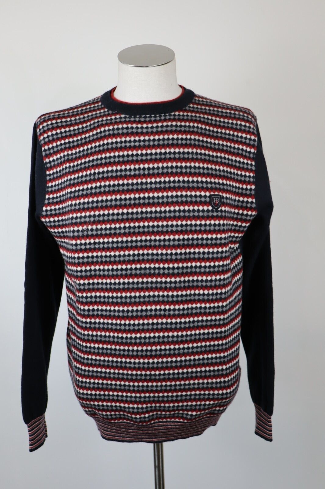 HARMONT & BLAINE MAGLIONE UOMO Tg. XL MAN SWEATER CASUAL VINTAGE WOOL LANA